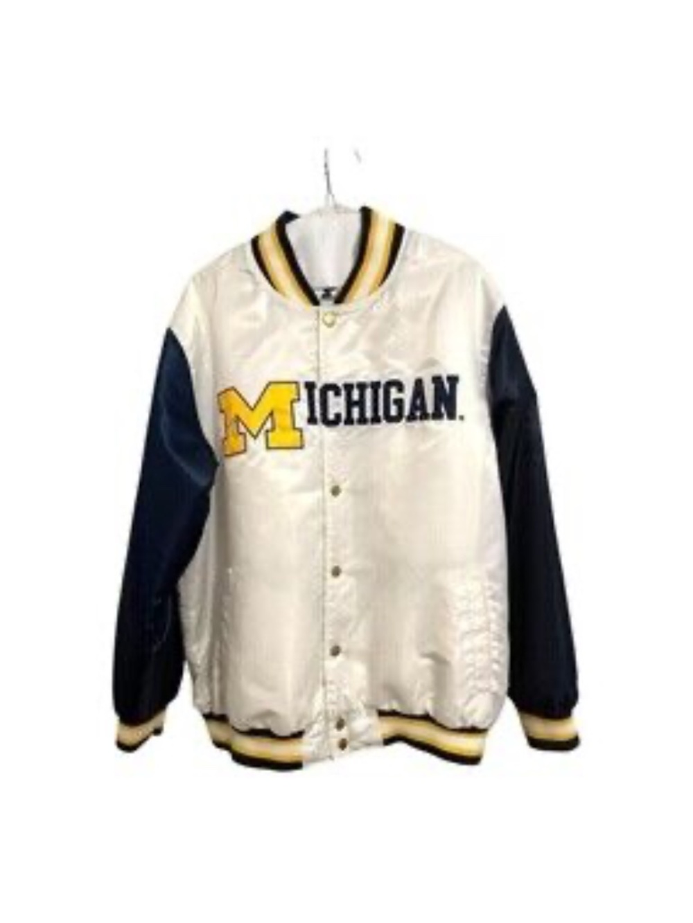 Starter Rare Michigan Wolverines Ty Mopkins Mr Alan’s Jacket 3XL Vintage NCAA